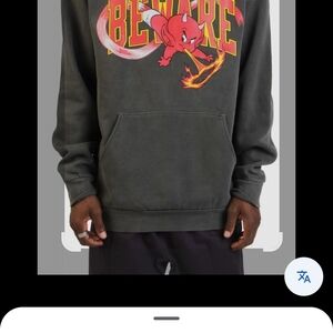 Men's Gray Graphic Sweater